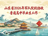 山东省2026年军队院校招收普通高中毕业生工作