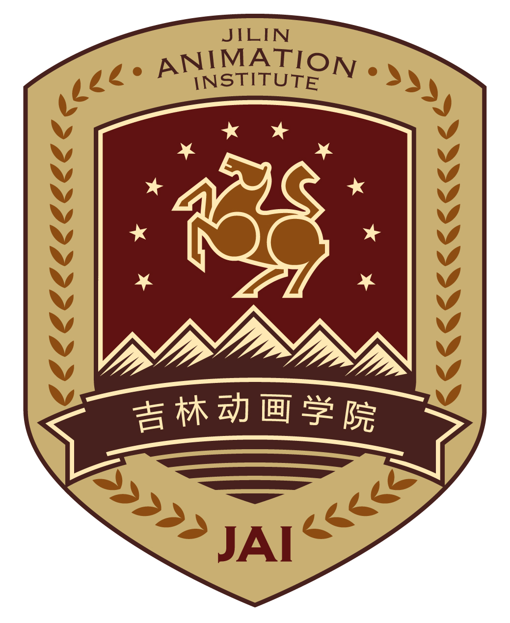 吉林动画学院LOGO