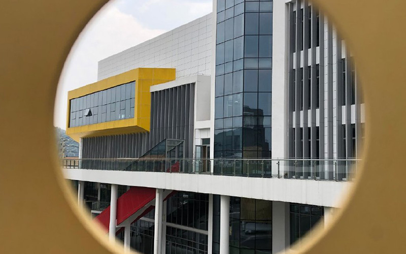 浙江横店影视职业学院校园风景