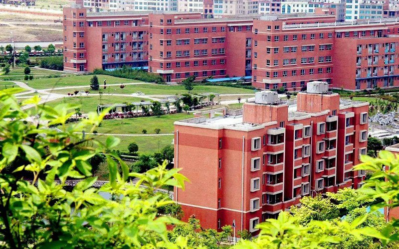 浙江横店影视职业学院校园风景