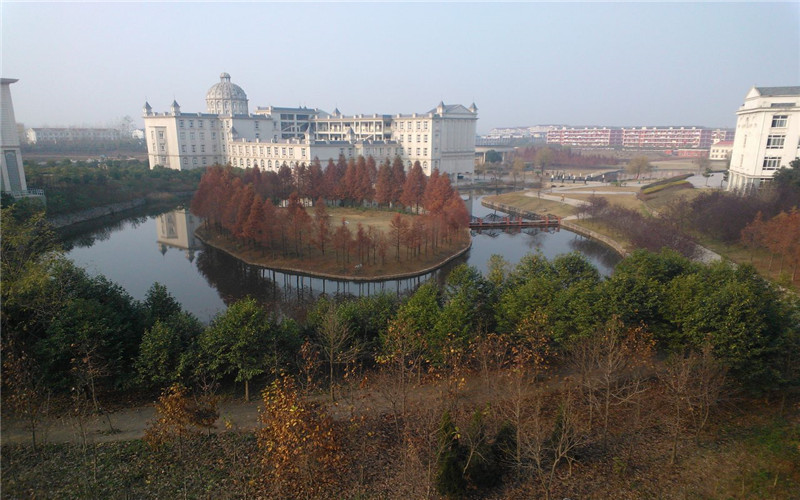 安徽外国语学院校园风景