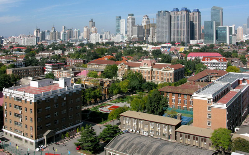 天津外国语大学校园风景