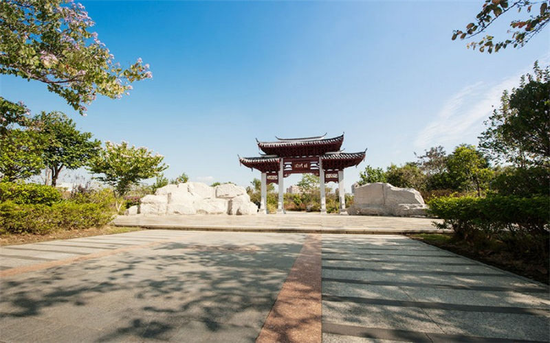 福建中医药大学校园风景