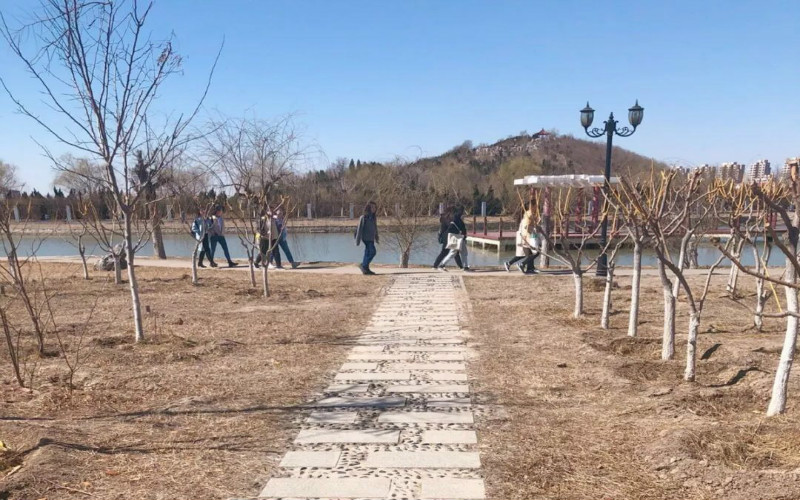 天津外国语大学滨海外事学院校园风景