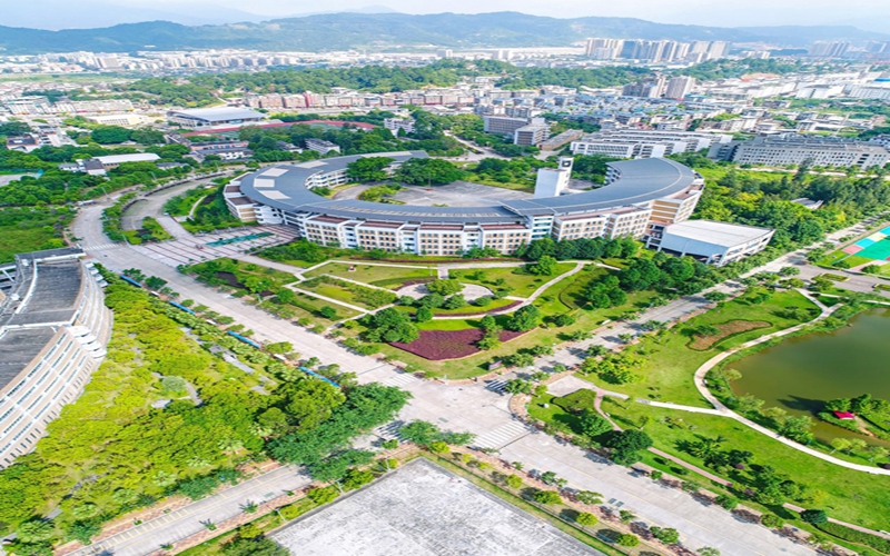 龙岩学院校园风景