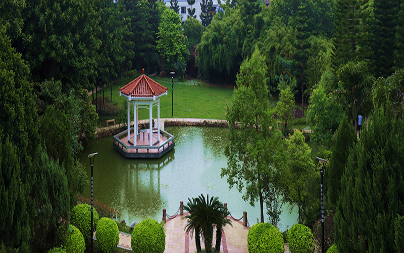 福建警察学院校园风景