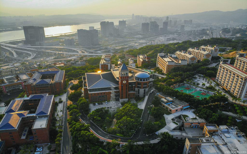 阳光学院校园风景