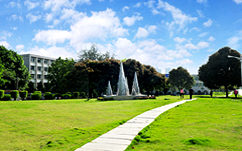 福州大学至诚学院校园风景