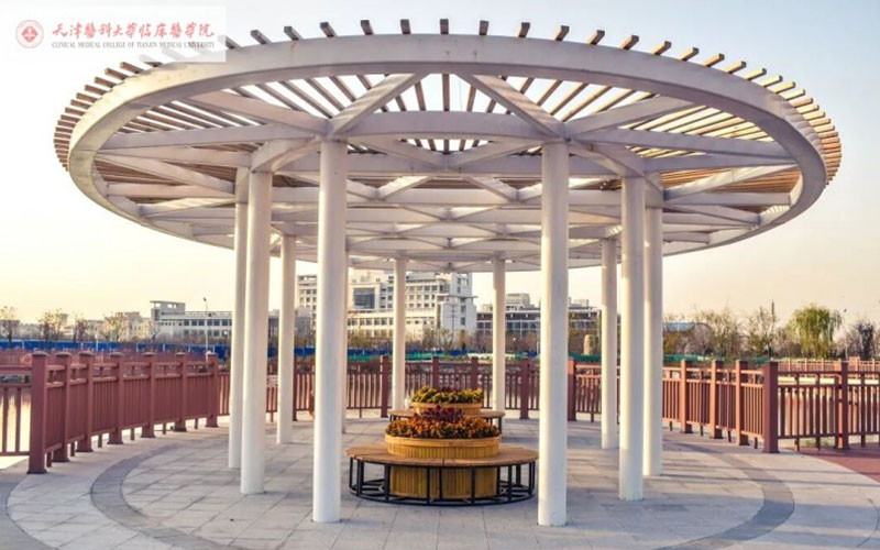 天津医科大学临床医学院校园风景
