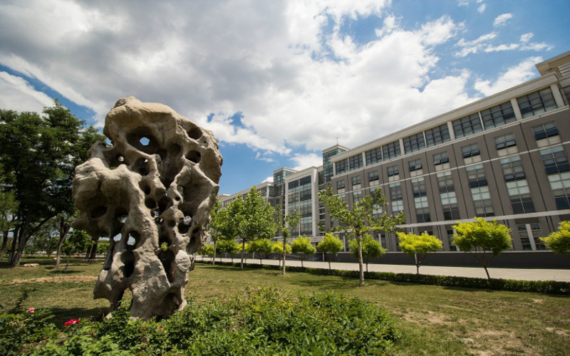 天津理工大学中环信息学院校园风景