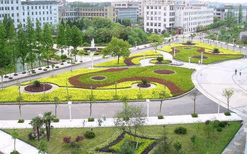 上饶师范学院校园风景