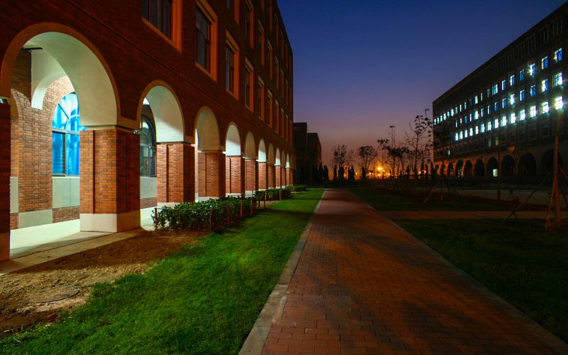 天津商务职业学院校园风景