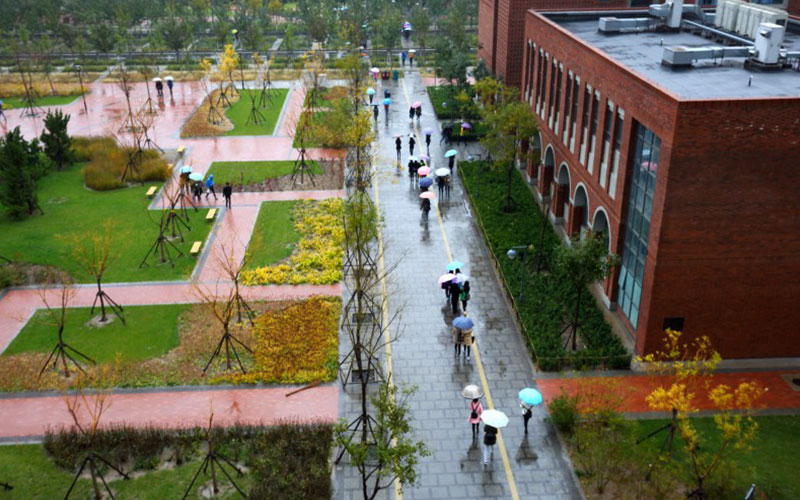 天津商务职业学院校园风景