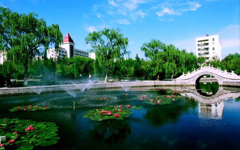 鲁东大学校园风景