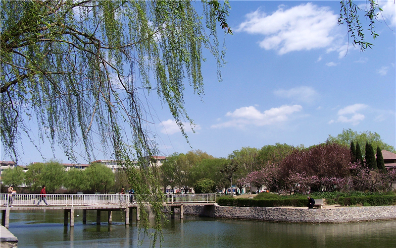 河南科技学院校园风景