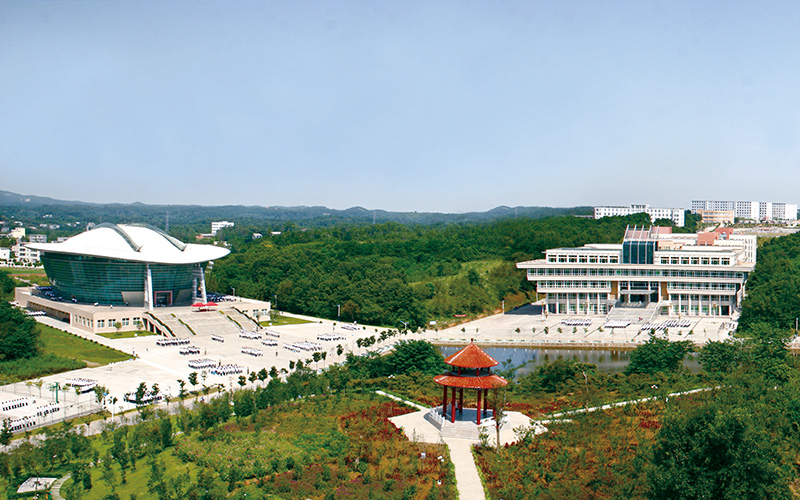 信阳师范大学校园风景