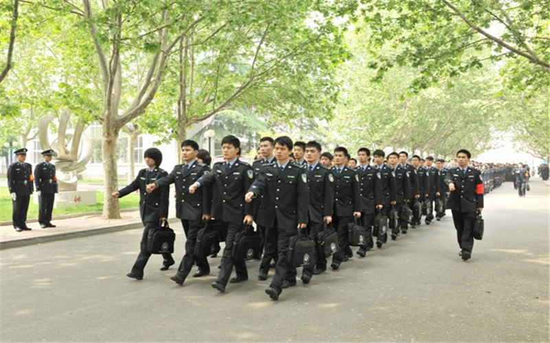 郑州警察学院校园风景