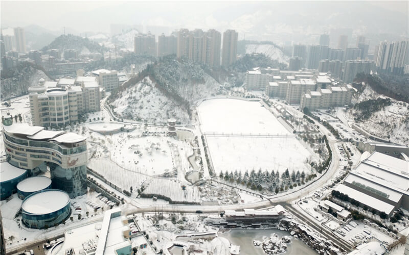 汉江师范学院校园风景