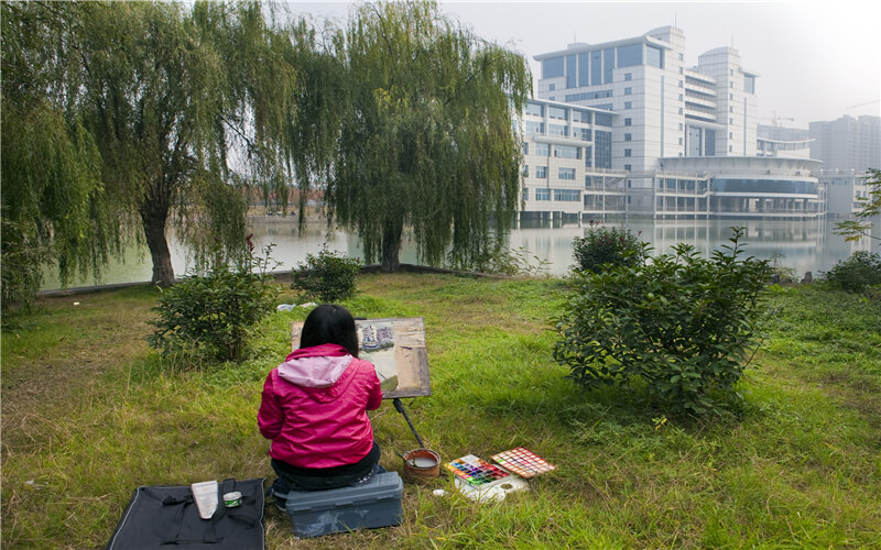 湖北工程学院校园风景