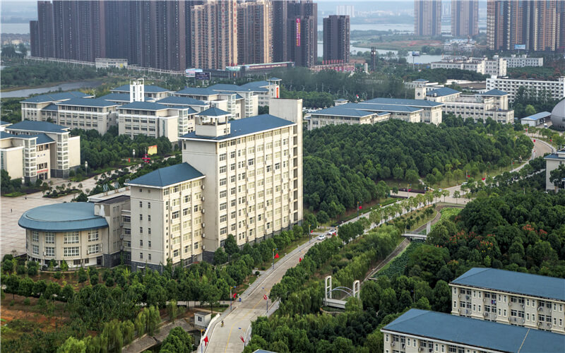 武汉东湖学院校园风景
