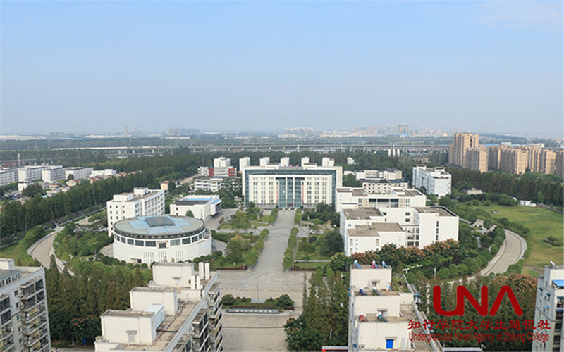 湖北大学知行学院校园风景