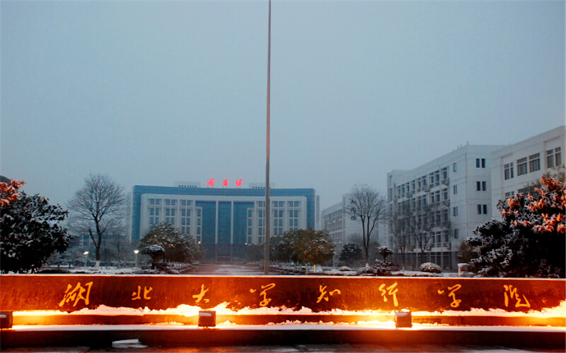 湖北大学知行学院校园风景