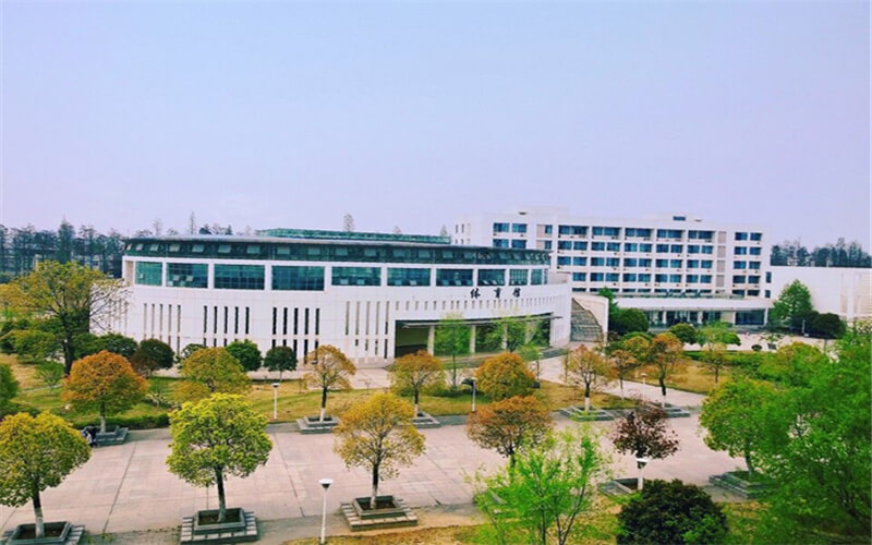 湖北大学知行学院校园风景