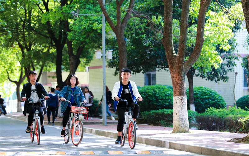 湖北商贸学院校园风景