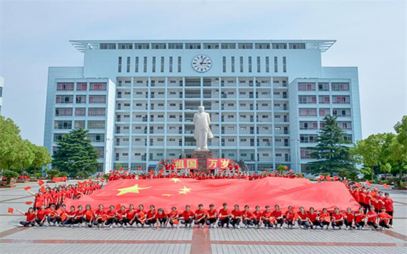 仙桃职业学院校园风景