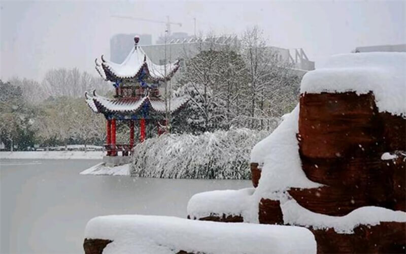 仙桃职业学院校园风景