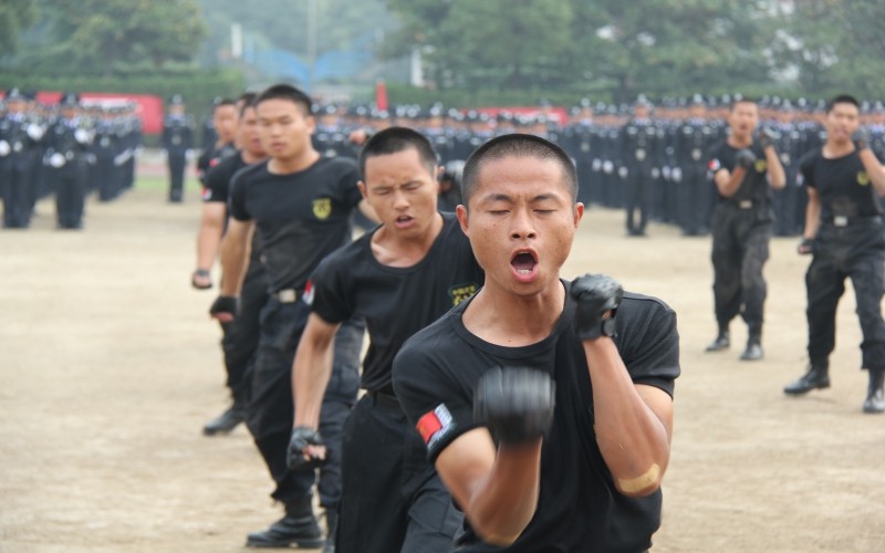 武汉警官职业学院校园风景