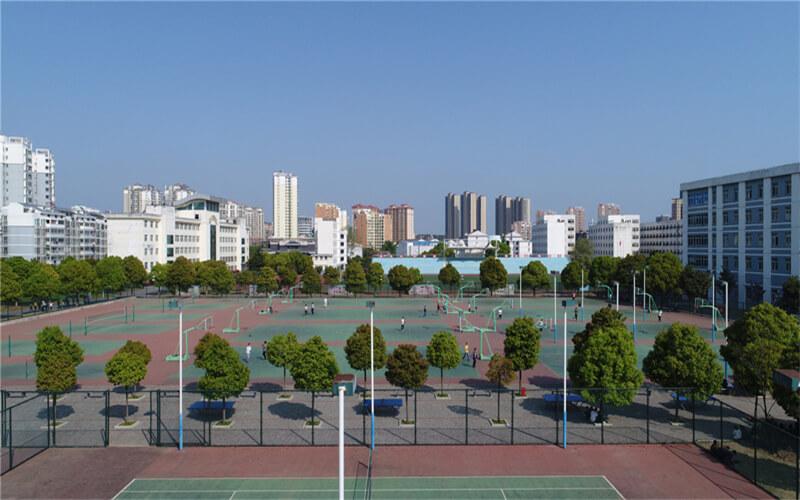 荆门职业学院校园风景