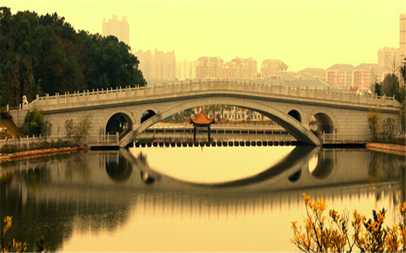 湖南科技大学潇湘学院校园风景