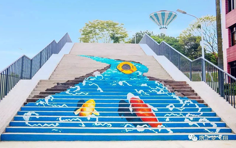 广东培正学院校园风景