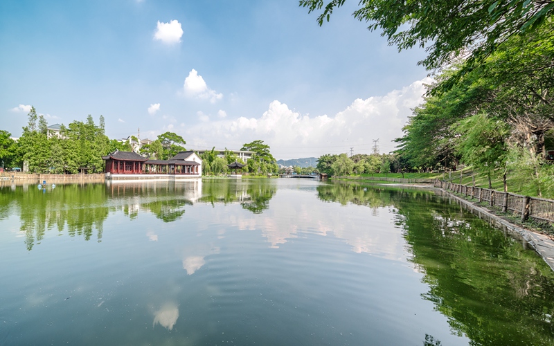 广东外语外贸大学南国商学院校园风景