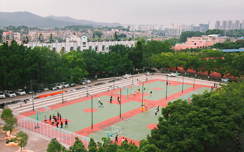 广州康大职业技术学院校园风景