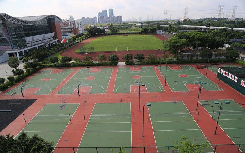 广东女子职业技术学院校园风景