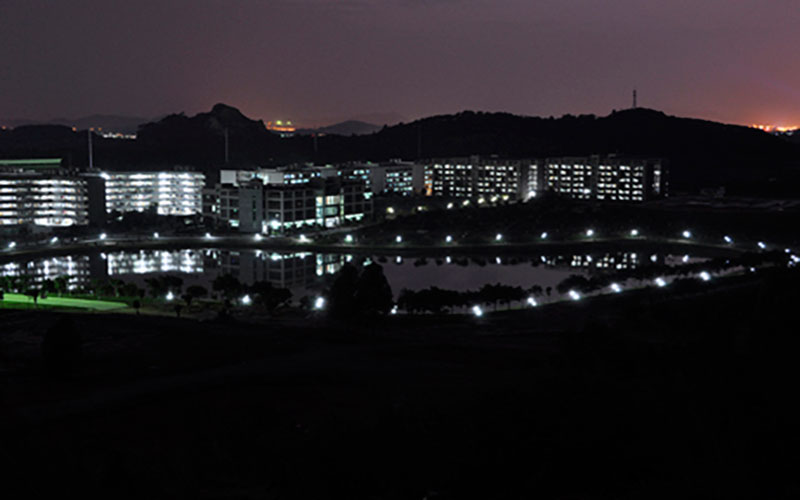 广州华立科技职业学院校园风景