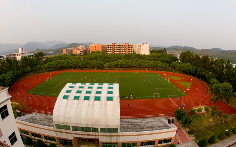 广州松田职业学院校园风景