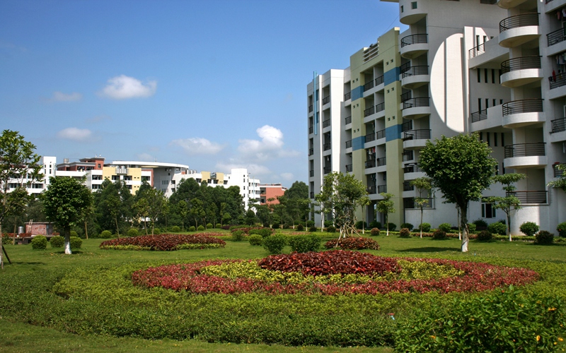 广州松田职业学院校园风景