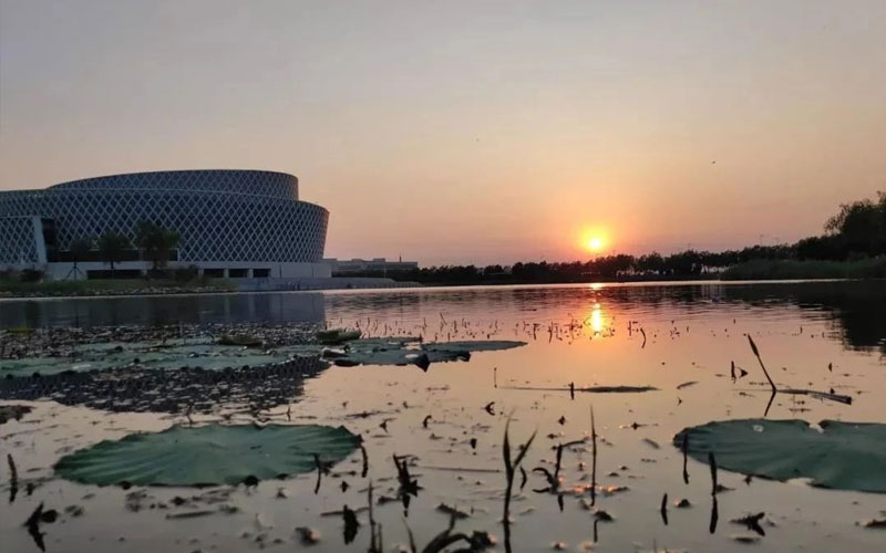 华北理工大学冀唐学院校园风景