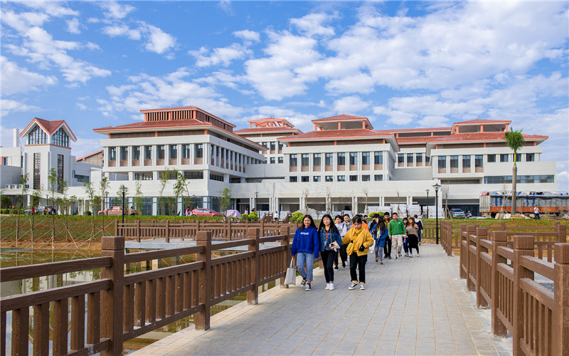 崇左幼儿师范高等专科学校校园风景