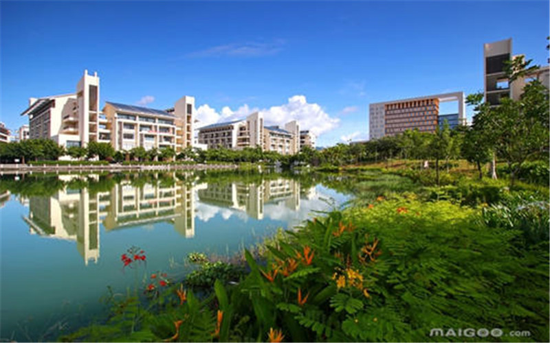 海南热带海洋学院校园风景