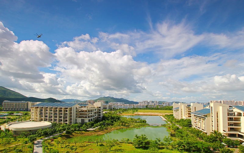 海南热带海洋学院校园风景