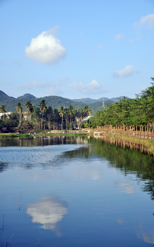 三亚学院校园风景