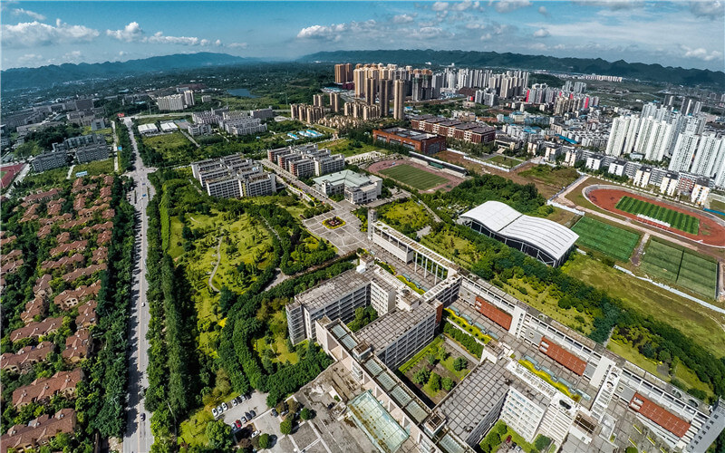 重庆电子工程职业学院校园风景