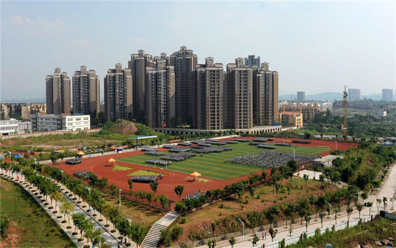 重庆传媒职业学院校园风景