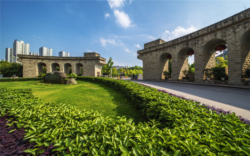 重庆城市管理职业学院校园风景