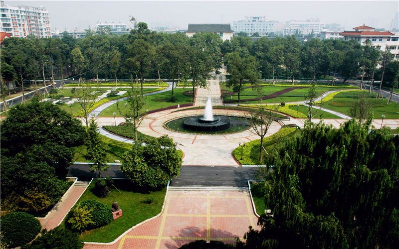 西南民族大学校园风景