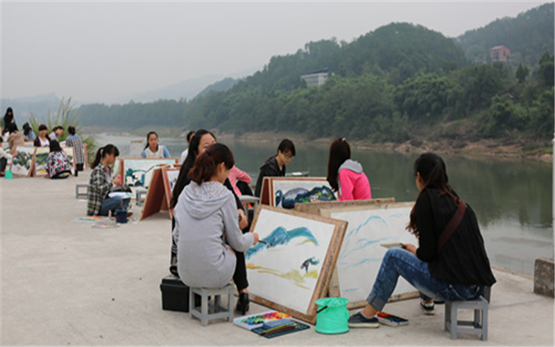 达州职业技术学院校园风景